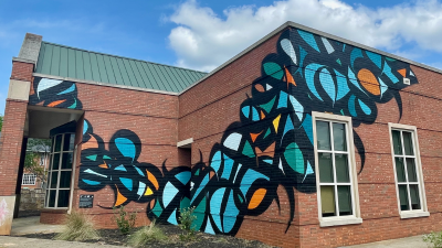 New Outdoor Mural at Clarkston Library Celebrates the Richness of Diversity