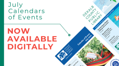 July Calendars of Events now available digitally