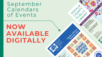September Calendars of Events now available digitally