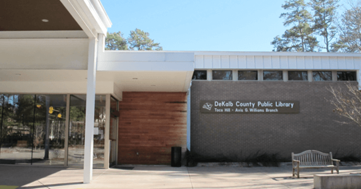 DeKalb County Public Library Toco HillAvis G. Williams