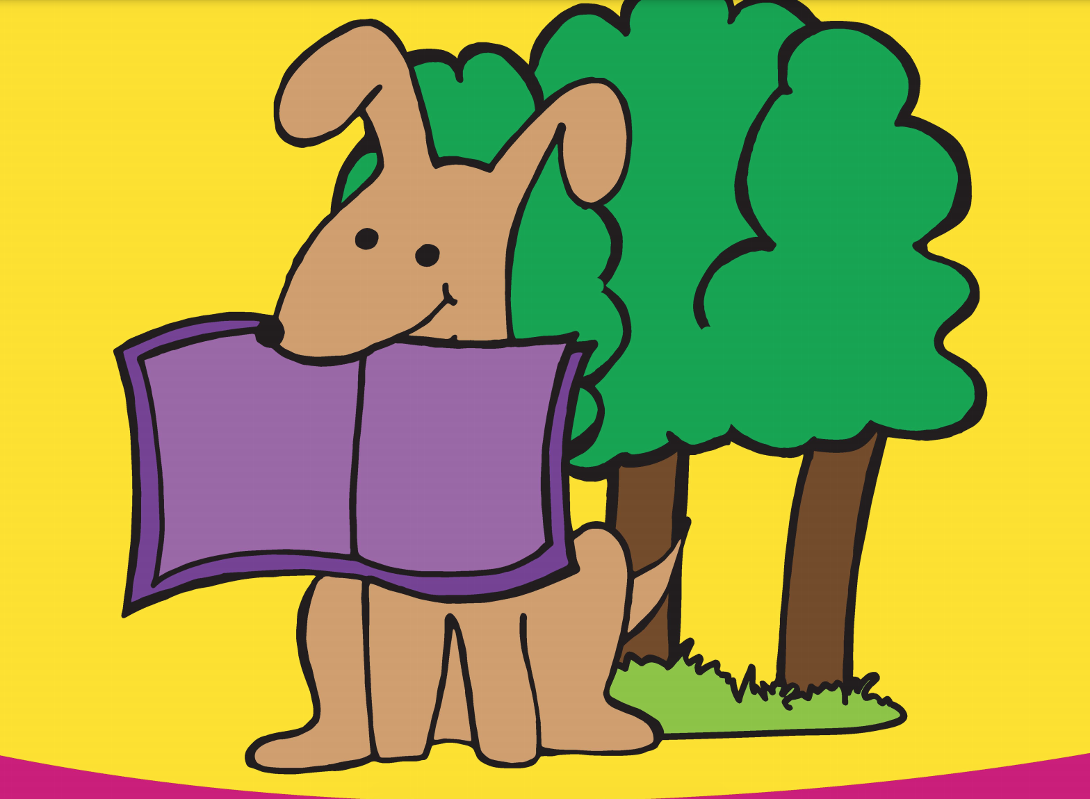 Dog in the Woods Activity Book